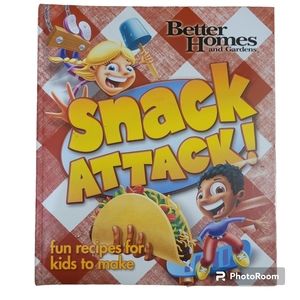 Snack Attack Cookbook for kids